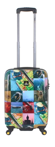 Koffer Hartschalenkoffer Trolley Handgepäck National Geographic Gr.S 54cm Thailand